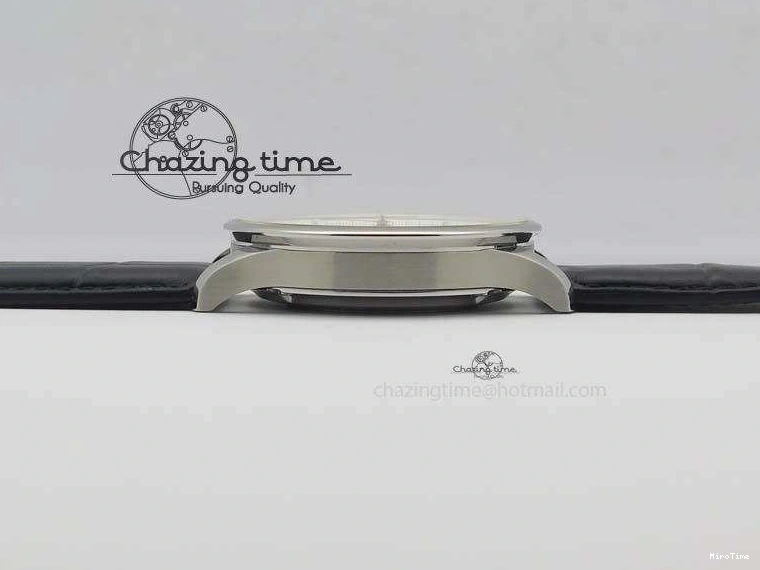 MIROTIME 0217 Modern Portuguese IW371404 ZF V3 1:1 Best Edition SS Black Dial On Black Leather Strap A 7267